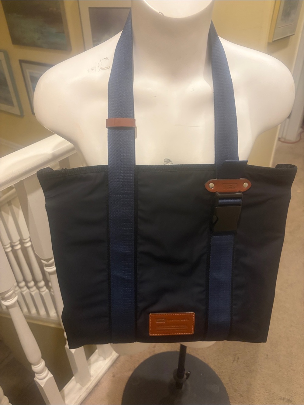 Levis limited edtion Tote with Navy and Brown Trim - limited